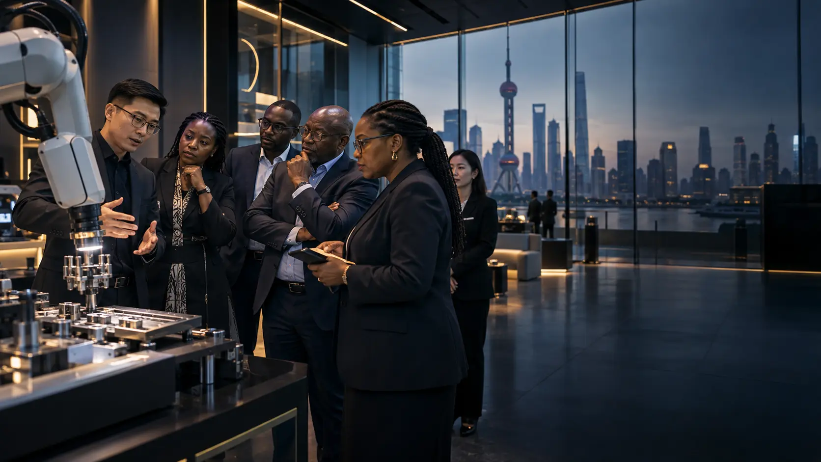 Dirigeants africains en Global Immersion dans un centre d’innovation en Chine